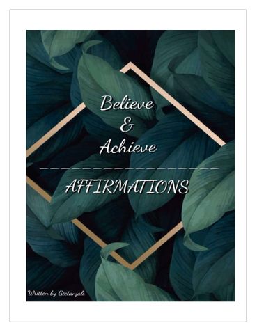 Believe & Achieve: Affirmations