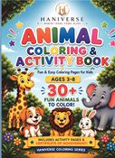 Animal Coloring and Activity Book