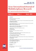 Acme International Research Journal (March - 2018)