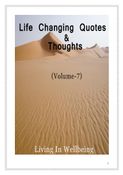 Life Changing Quotes & Thoughts (Volume 7)