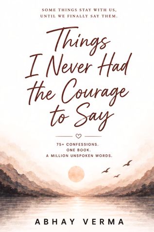 THINGS I NEVER HAD THE COURAGE TO SAY