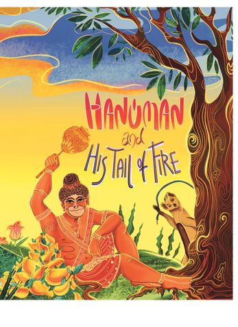 Hanuman and his tail of fire