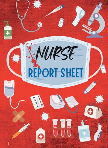 Nurse Report Sheet Notebook