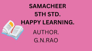 SAMACHEER 5TH STD. HAPPY LEARNING