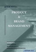 Product & Brand Management : Marketing