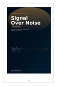 Signal Over Noise- A QA Handbook