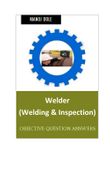 Welder (Welding & Inspection)