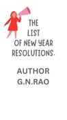 THE LIST OF NEW YEAR RESOLUTIONS