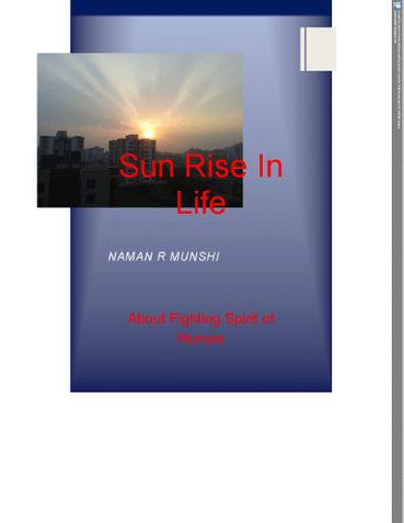 Sun Rise In Life