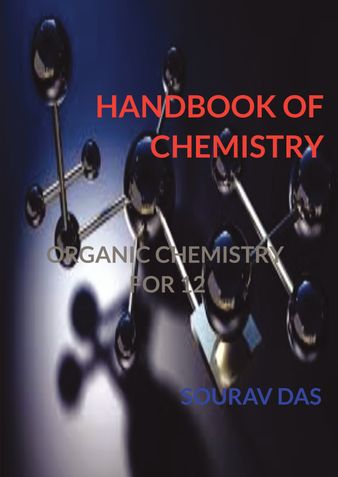 HANDBOOK OF  Organic CHEMISTRY  CLASS 12