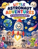 Cosmic Vehicles- Kids Coloring Book