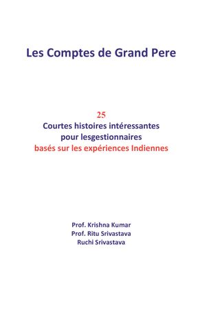 Les Comptes de Grand Pere (French)