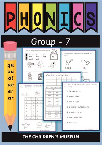 PHONICS - Group 7 (qu, ou, oi, ue, er, ar)