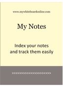 My Notes