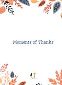 Moments of Thanks