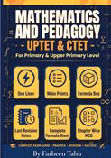 Mathematics and pedagogy Book for  UPTET and  CTET