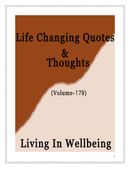Life Changing Quotes & Thoughts (Volume 179)