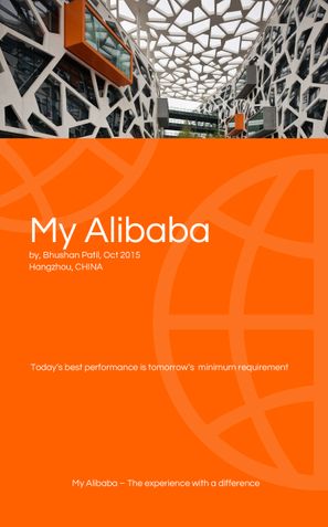 My Alibaba - The experiences of working at Alibaba