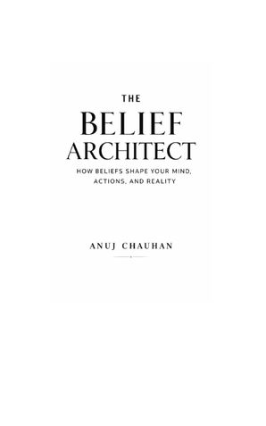 The Belief Architect