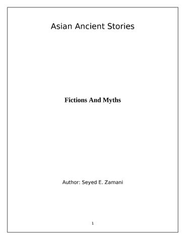 Fictions And Myths
