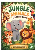 Jungle Themed Coloring Book