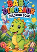 Baby Dinosaur Coloring Book