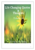 Life Changing Quotes & Thoughts (Volume 18)