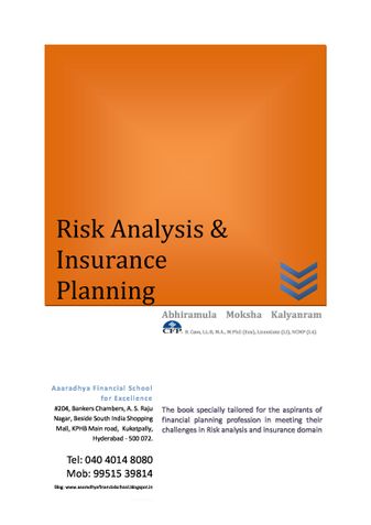 Risk Analysis & Insurance Planning