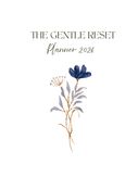 The Gentle Reset |Planner 2026
