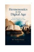 Hermeneutics in the Digital Age: Interpreting Scripture Amid Information, Culture, and Change