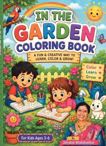 In the Garden Coloring Book