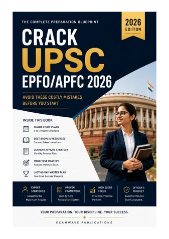 UPSC EPFO/APFC 2026 in Your First Attempt