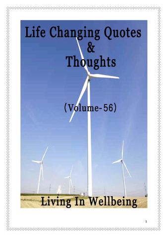 Life Changing Quotes & Thoughts (Volume 56)