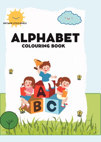Alphabet Coloring Book for Kids Ages 2–5