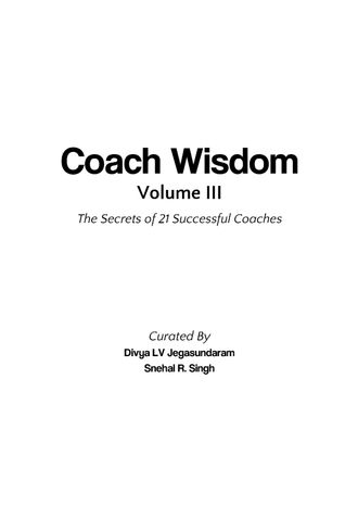 Coach Wisdom Vol III