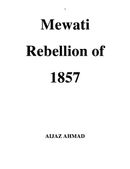 Mewati Rebellion of 1857