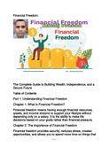 Financial Freedom