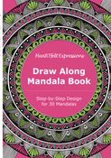 Draw Along Mandala Book