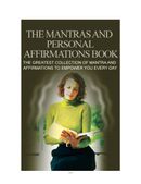Mantras and Personal Affirmations Book