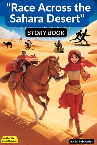 "Race Across the Sahara Desert"  story book