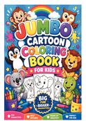 Jumbo Cartoon Coloring Book