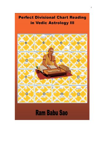 Perfect Divisional Chart Reading in Vedic Astrology III