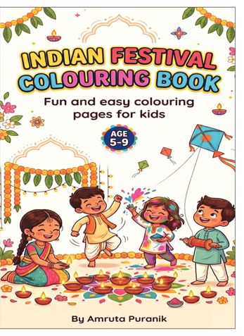 Indian Festival Colouring Book
