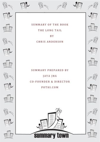 Summary of the book The Long Tail by Chris Anderson