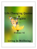 Life Changing Quotes & Thoughts (Volume 115)