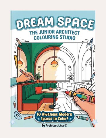 DREAM SPACE the junior architect colouring studio