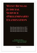 West Bengal Judicial Service (Preliminary) Examination