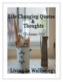Life Changing Quotes & Thoughts (Volume 165)