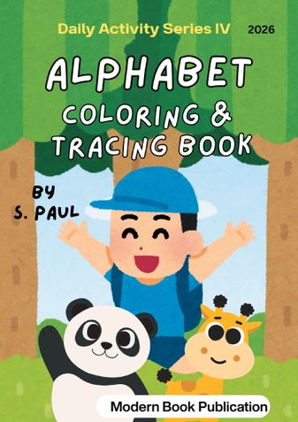 Daily Activity Series IV ALPHABET COLORING AND TRACING BOOK