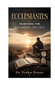 Ecclesiastes: Searching for Meaning in Life